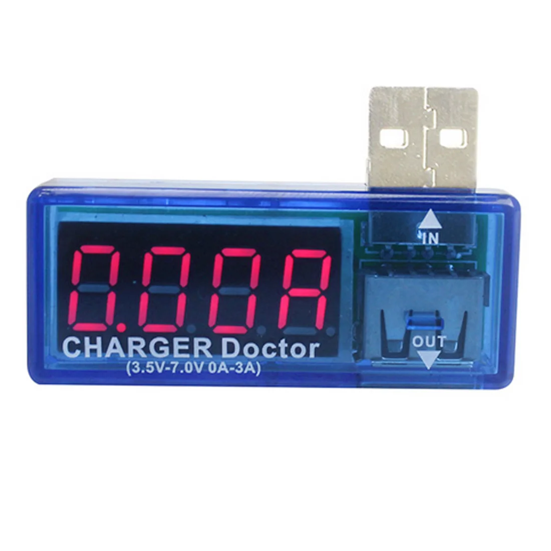 Цифровой USB-тестер для мобильных устройств измеритель напряжения и силы тока
