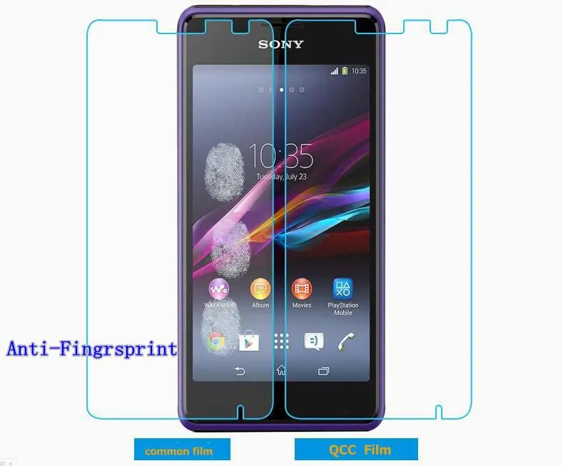 Лучшая пленка из закаленного стекла для Sony Xperia E1 E3 E4 E4g E5 стеклянная D2004 D2203 E2104 E2003