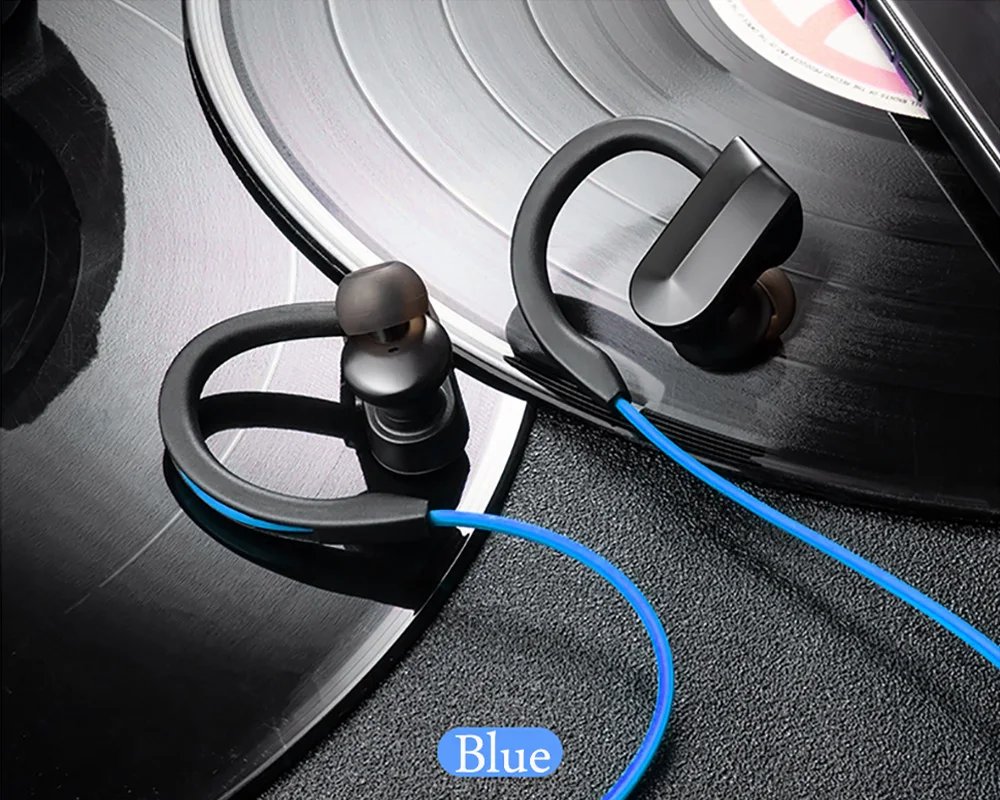8 часов беспроводные bluetooth наушники, спортивные наушники, гарнитура, стерео наушники blutooth с микрофоном для телефона