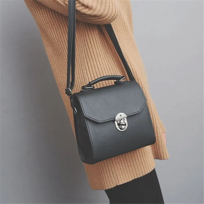 2019 Spring New Fashion Retro Oblique Cross Handbag Shoulder Bag Lock Small Women Messenger Bags Hot Sale | Багаж и сумки
