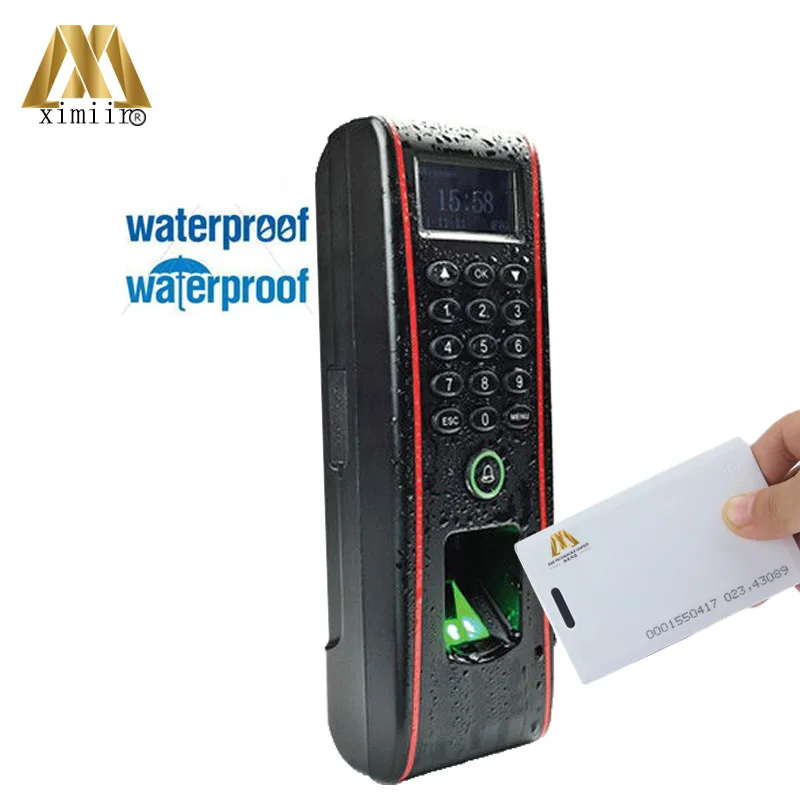 Новое поступление система контроля доступа по отпечаткам пальцев ZK TF1700 с rfid