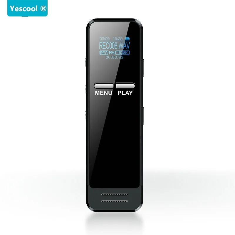Yescool B9 16 Гб ультра долгое время denoise HD стерео компактный металлический мини