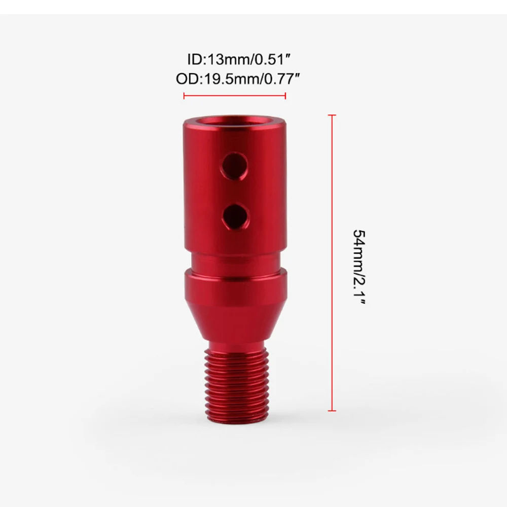 Universal Aluminum Shift Knob Adapter ISO9001 for Non Threaded Shifters BMW Mini Shifter 12x1.25mm | Автомобили и мотоциклы