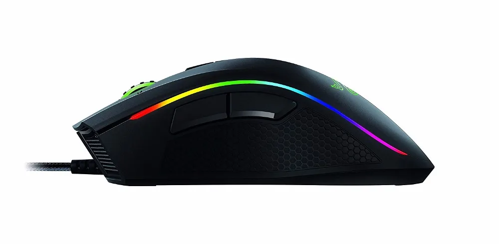 Razer Mamba Tournament/Elite Edition игровая мышь 16000 dpi класс Chroma эргономичный PC Gamer USB Проводная