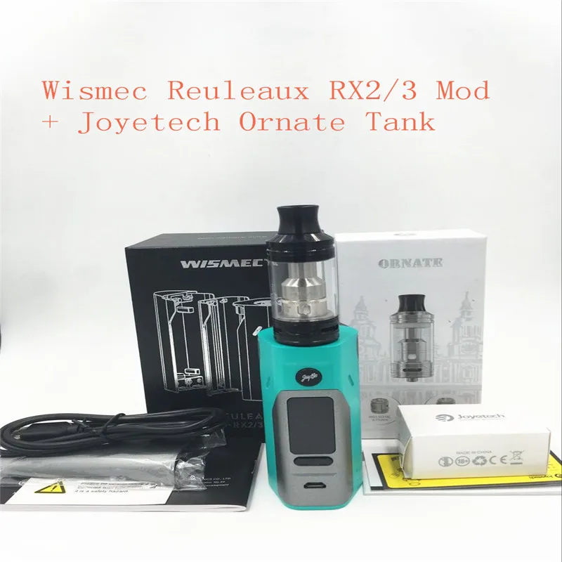 Электронная сигарета WISMEC RX2/3 MOD kit для аккумуляторов 18650 Комбинации CLTANK. Orante танк.