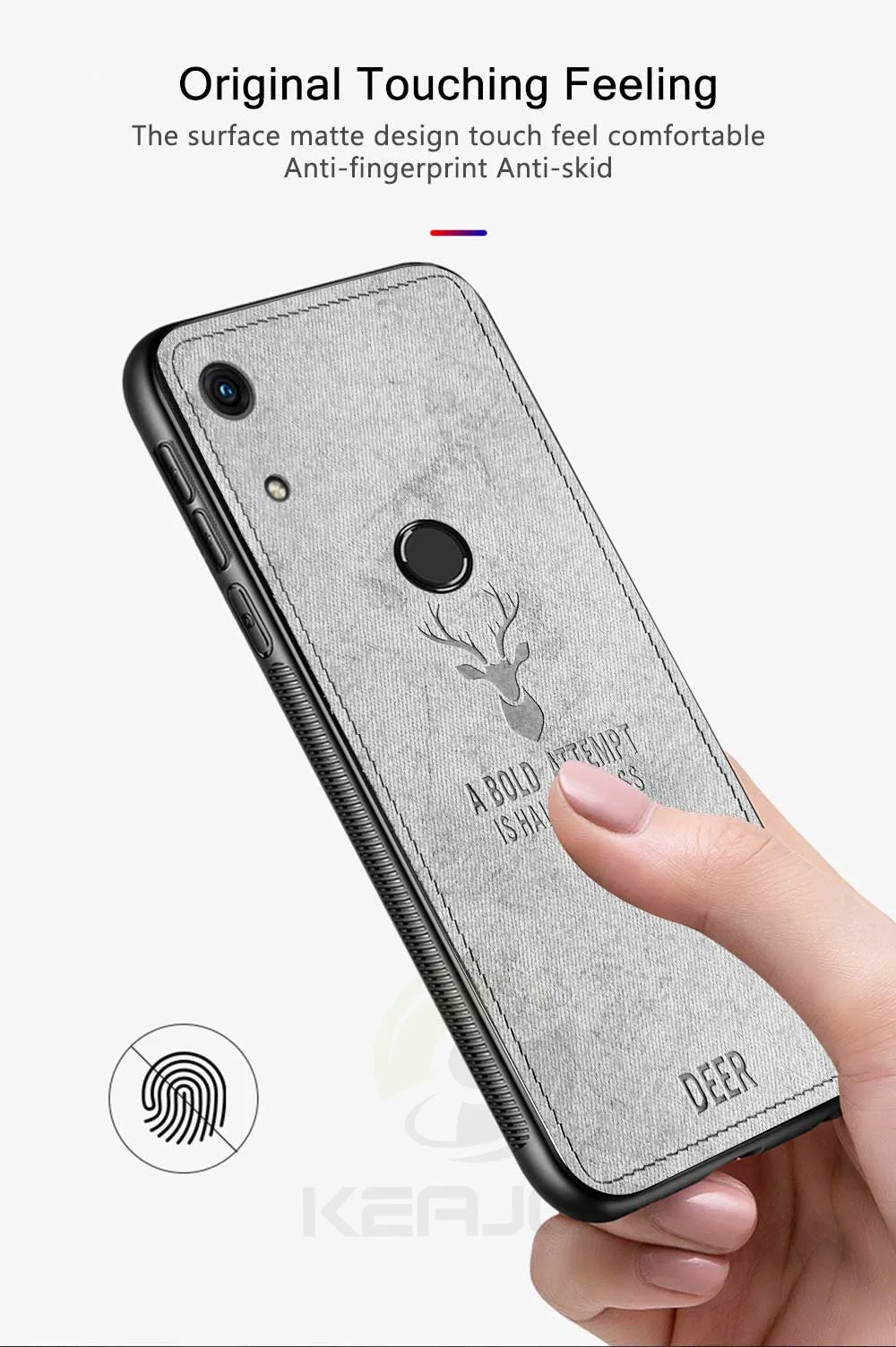 Keajor чехол для телефона для huawei Honor 8A чехол Классический тканевый бампер мягкая силиконовая рамка Fundas для huawei Honor8A 8 A Global Cover
