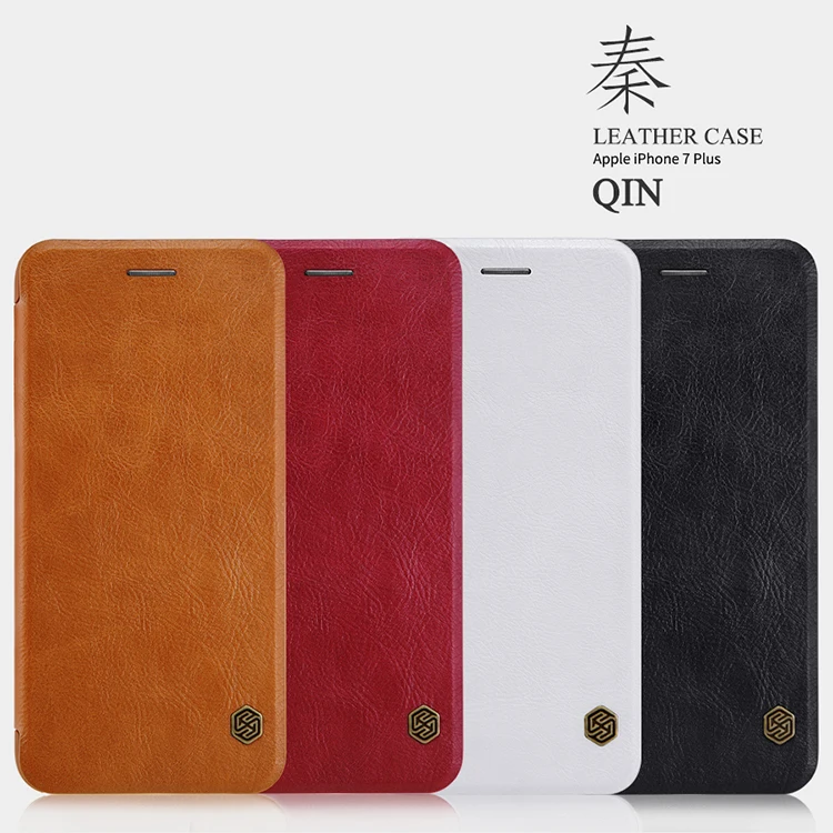 Nilkin для iphone 7 Plus чехол NILLKIN Qin кошелек Флип Роскошный кожаный чехол s для iphone 7 Plus Funda Capa с отделением для карт