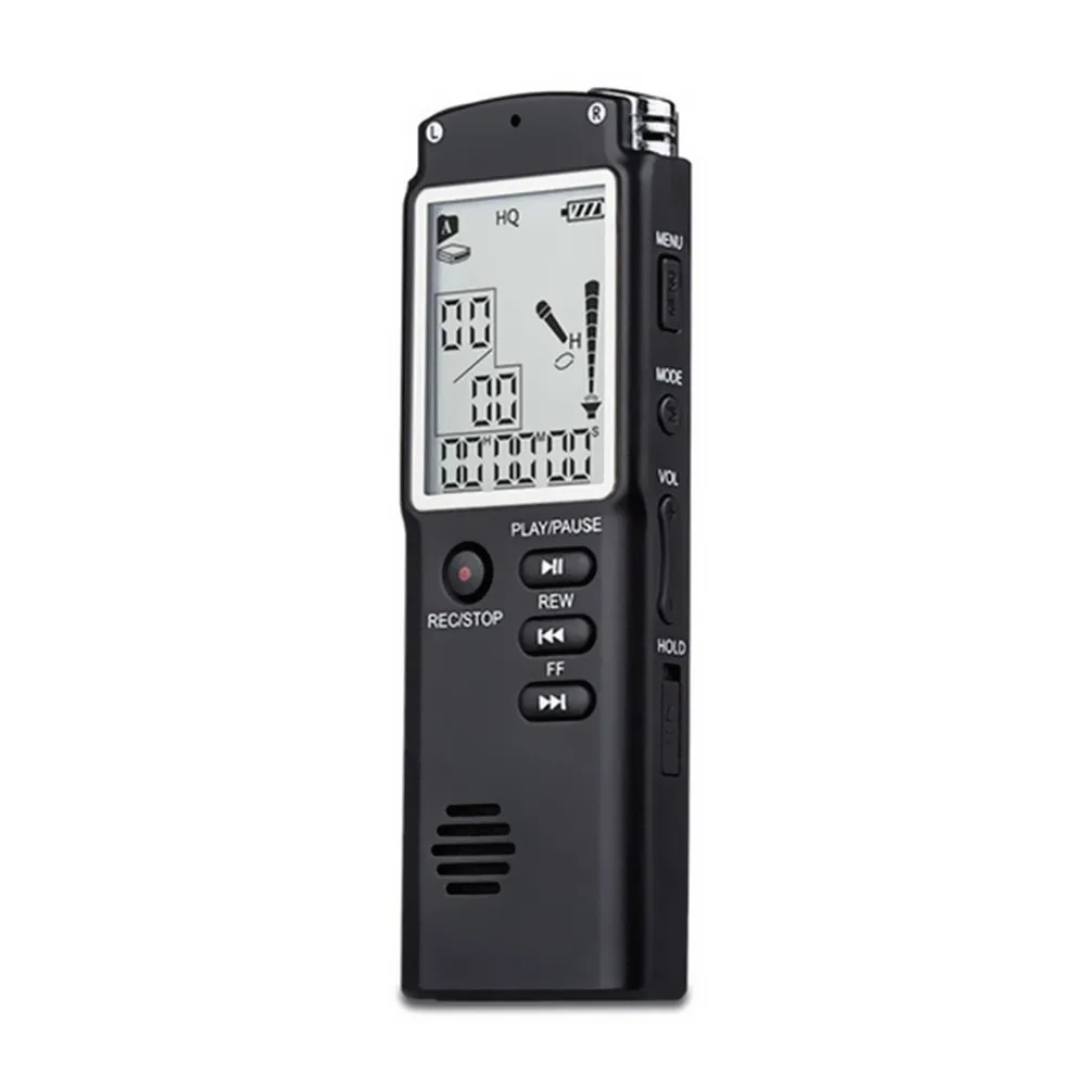 

Hot Selling T60 2 in 1 Professional 8GB Time Display Recording Digital Dictaphone Digital Voice Recorder/MP3 player