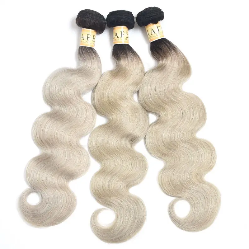 AliAfee волосы 1B/фиолетовый/красный/синий/серый Omber Hair Связки бразильские волнистые
