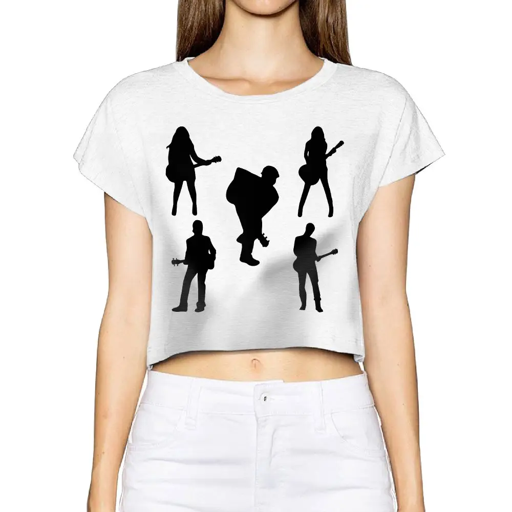 SAMCUSTOM Camisetas настоящий короткий новый i love Rock N Roll 3D печать модная уличная футболка
