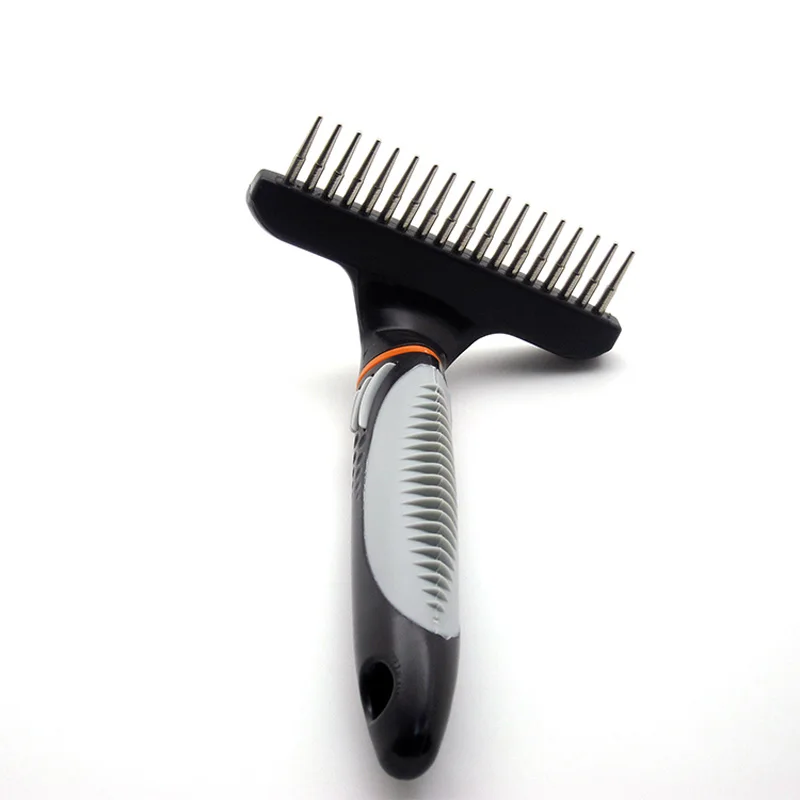 Профессиональные гребни для собак и кошек щетка из нержавеющей стали груминга