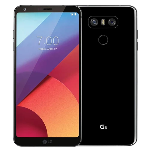 Разблокированный LG G6 четырехъядерный 5,7 дюймов 4 Гб ОЗУ 64 Гб ПЗУ две sim-карты двойная задняя камера 13,0 МП LTE 4G мобильный телефон - Цвет: Black