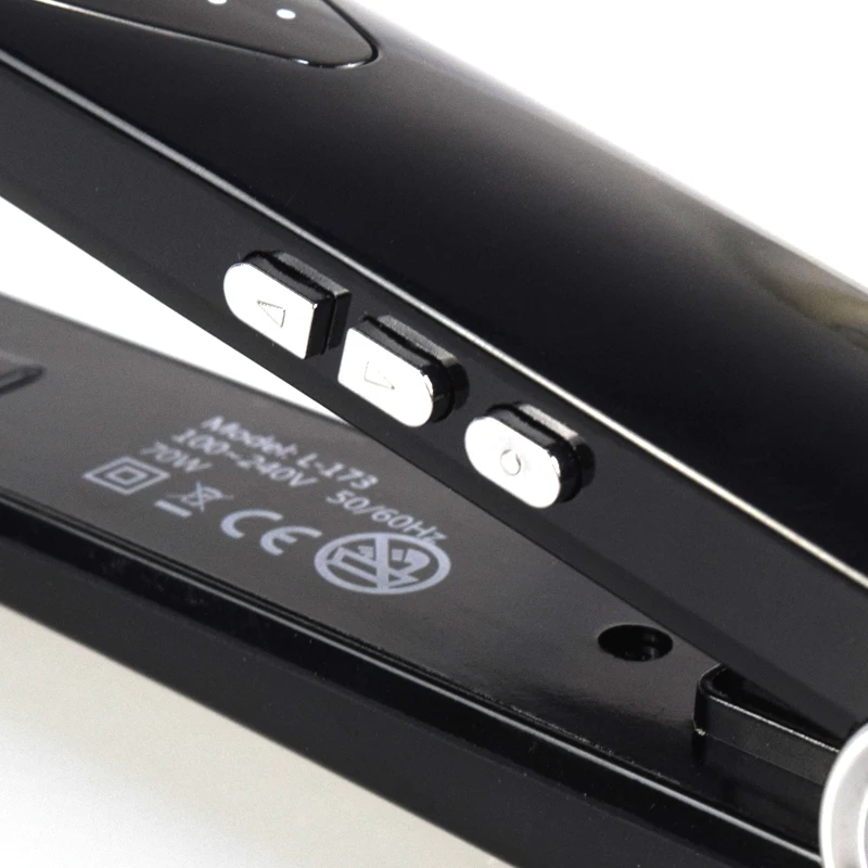 ЖК-дисплей Дисплей Титан пластины Flat Iron выпрямление утюги Инструменты для