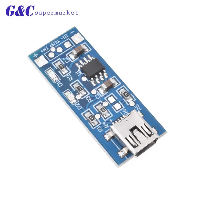 Micro/MINI USB 5V 1A 18650 TP4056 модуль зарядного устройства литиевой батареи зарядная плата с