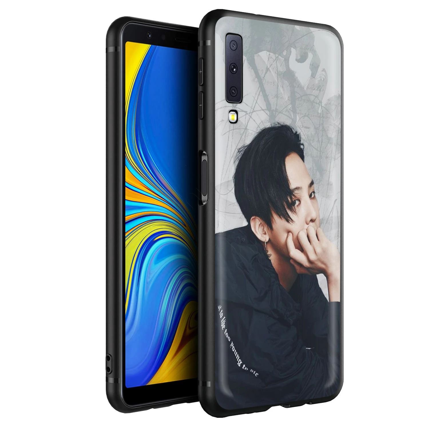 G dragon Peaceminusone чехол для Samsung Galaxy J6 A9 A8 A7 A70 A6 A5 A50 A40 A30 A3 A10 A51 A71 A81 A91 2018|Бамперы| |