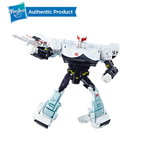 PROWL Hasbro Трансформеры 5,5 дюймов поколения войны для Cybertron Делюкс экшн-фигурка Ironhide Chromia Prowl Sixgun модель автомобиля W24 - Цвет: PROWL