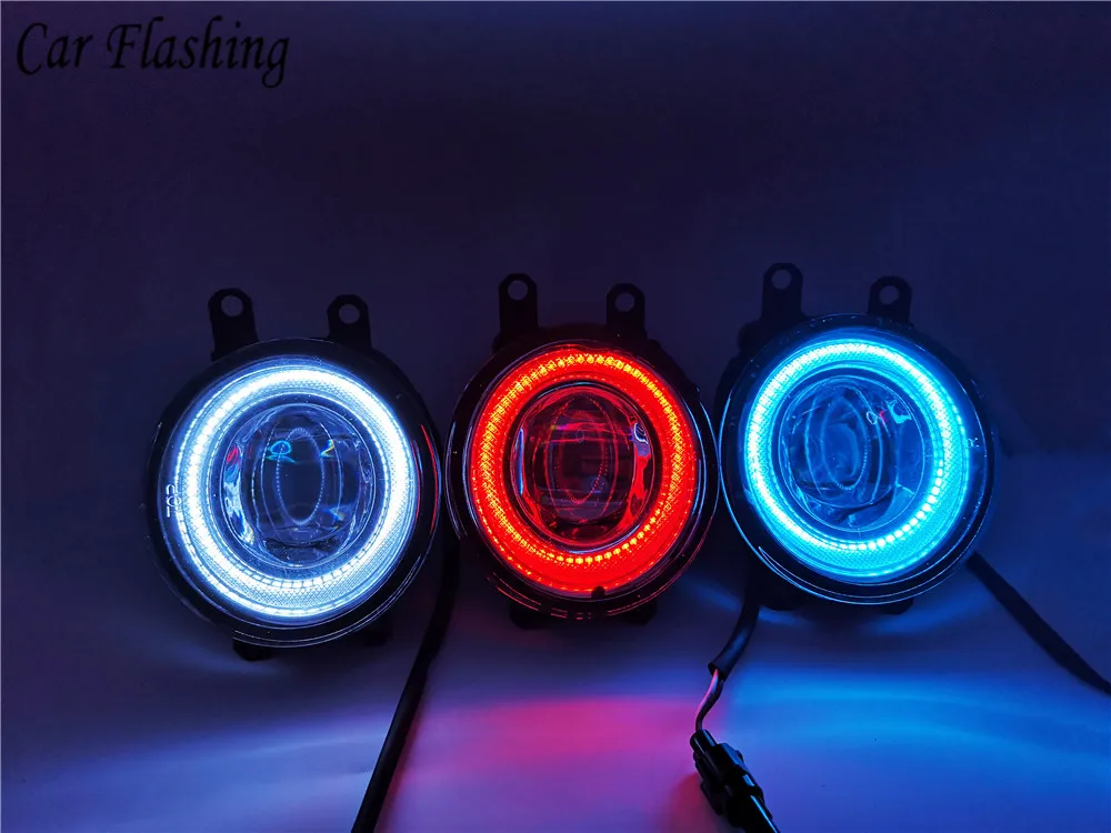 Автомобильная проблесковая 1 Set/pair 12V автомобильный светодиодный Ангельские