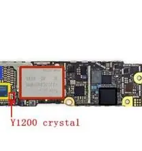 3 шт./лот для iPhone 6 6G 6plus + Y1200 блок часов кристальная логическая плата фиксирующие