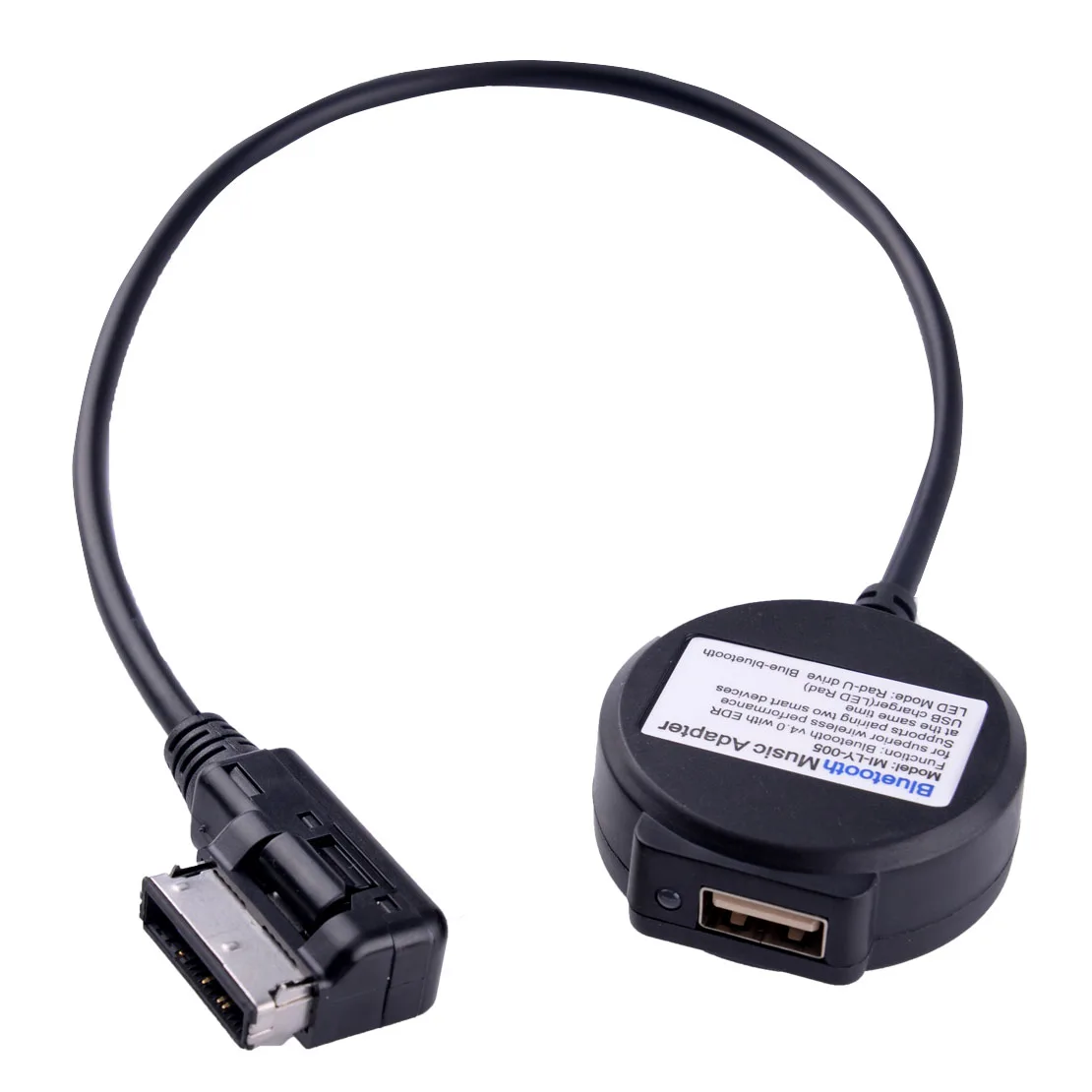 CITALL 5 в черный Автомобильный AUX кабель Bluetooth MMI музыкальный адаптер радио медиа интерфейс USB MP3 25~ 50mA подходит для Mercedes-Benz