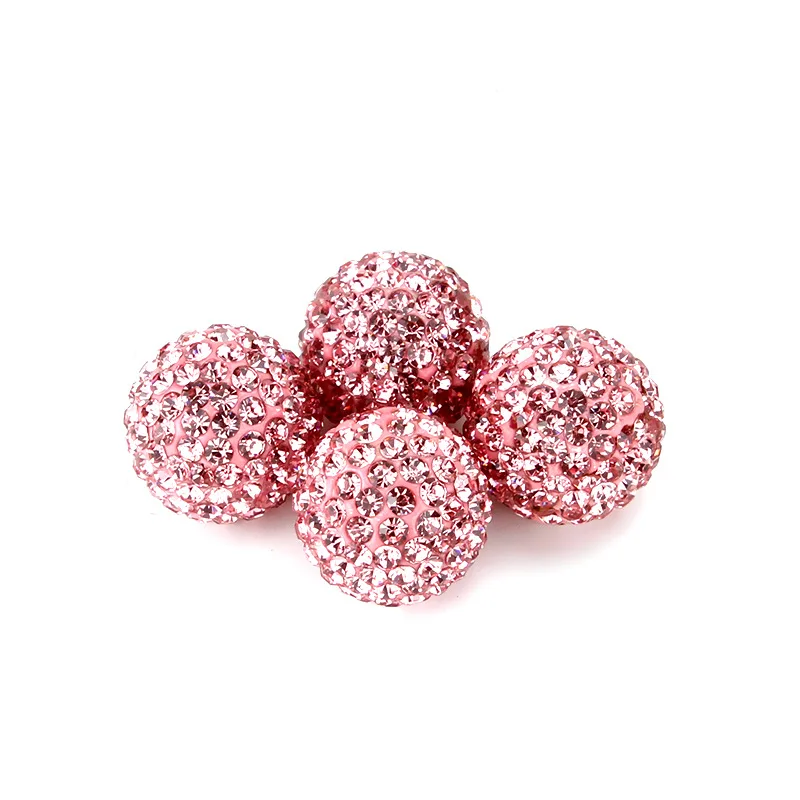 Pink 4 шт./лот, мягкие глиняные стразы, колпачки для автомобильных шин, алмазные блестящие пылезащитные крышки, автомобильные аксессуары - Цвет: Pink