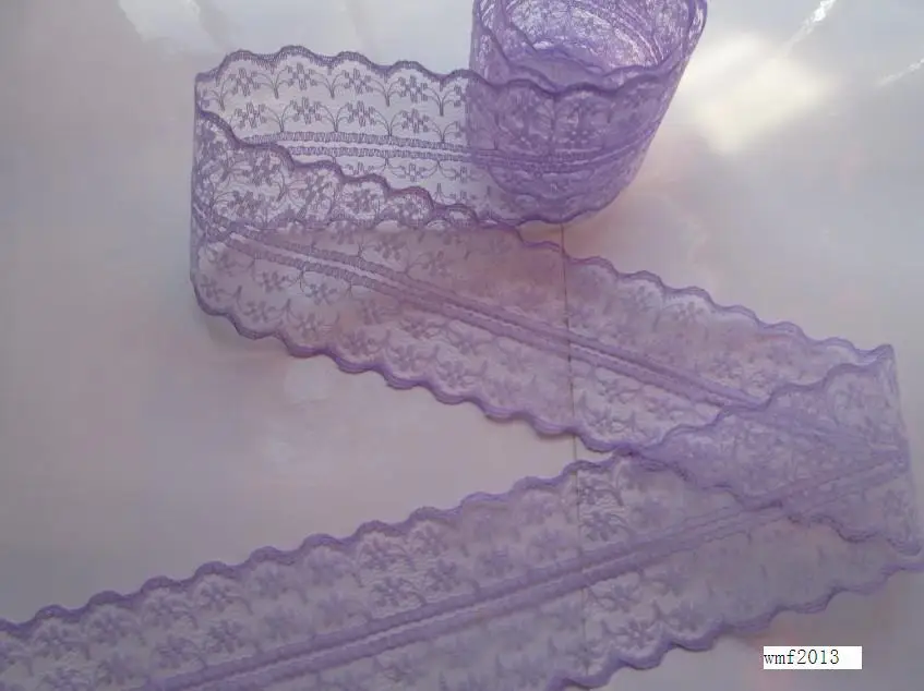 Новинка! 10 ярдов Красивая кружевная лента, 4 см в ширину, DIY ювелирные изделия, одежда, свадьба, цветочные аксессуары