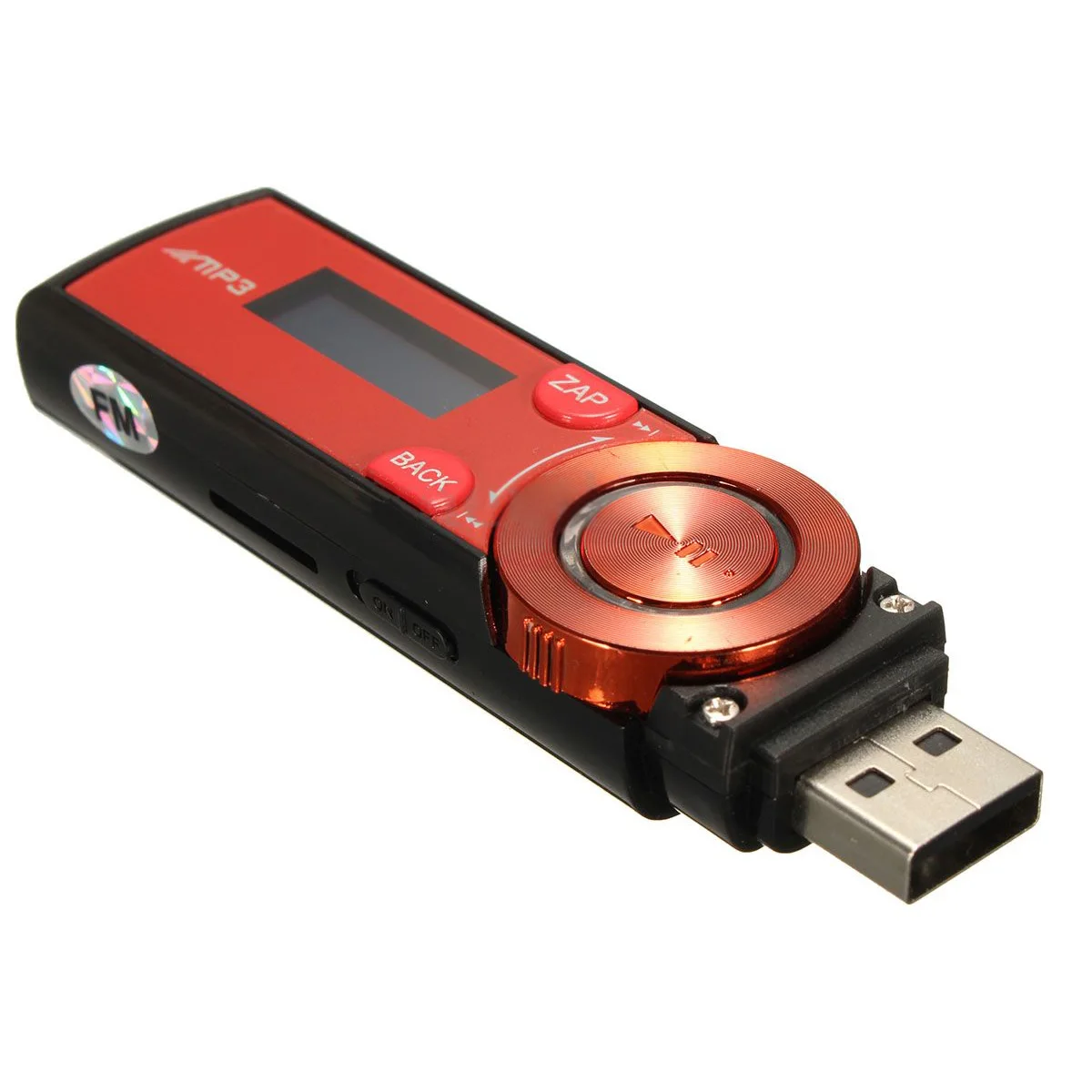 ЖК дисплей USB MP3 плеер fm радио поддержка 16 Гб Micro SD/TF карта с наушниками красный|player