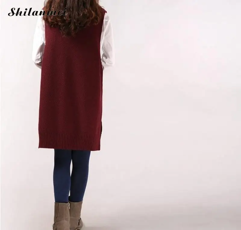 Хлопковый кардиган без рукавов блейзер с воротником весна-осень 2019 длинные