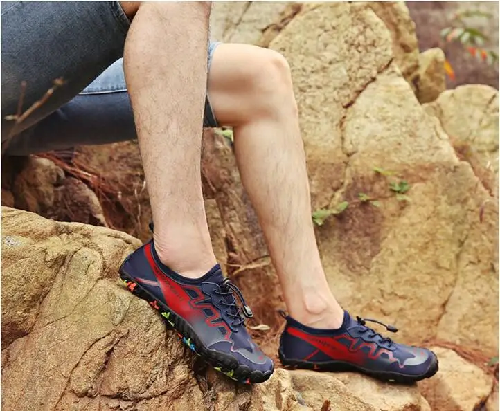 Новое поступление уличная походная обувь zapatillas hombre deportiv для мужчин randonnee Scarpe Uomo Женская дышащая сетка