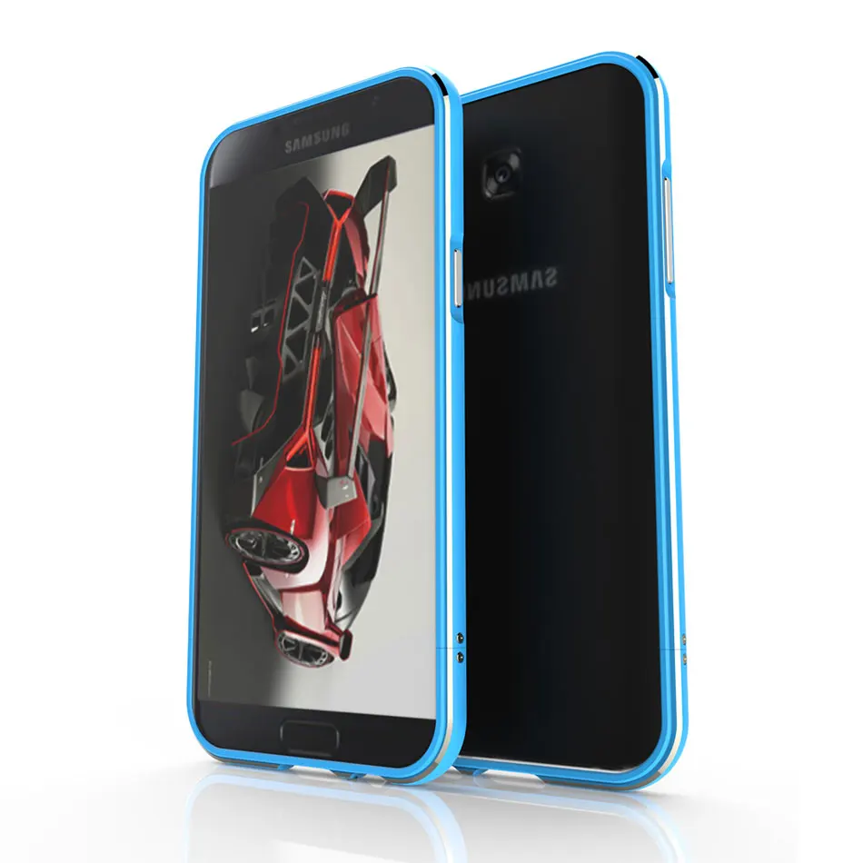 Роскошный алюминиевый бампер для Samsung Galaxy A3 2017 A5 A7 Новый противоударный чехол
