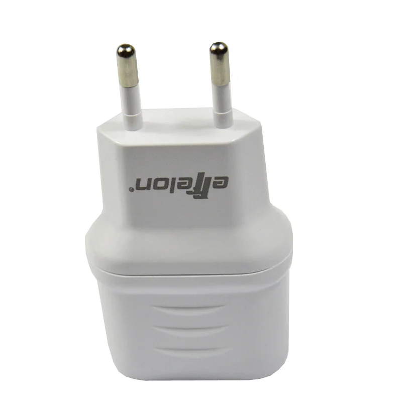 Effelon 2 порта свет ЕС Подключите USB Зарядное устройство 5 В 2A мобильного телефона