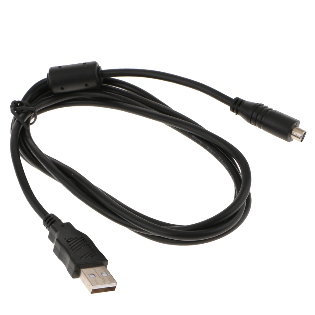 1,5 м 10Pin-USB кабель для синхронизации данных и зарядки для sony VMC-15FS Цифровая видеокамера Handycam подключается 10-булавочного типа к прямому usb-порту на вашем компьютере Порты и разъёмы на ПК или Mac