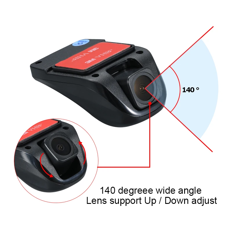 Мини USB Автомобильный авто DVR регистратор цифровые видеорегистраторы с камерой заднего вида двойной объектив DVR ADAS Автомобильная камера s для Android автомобильный ПК