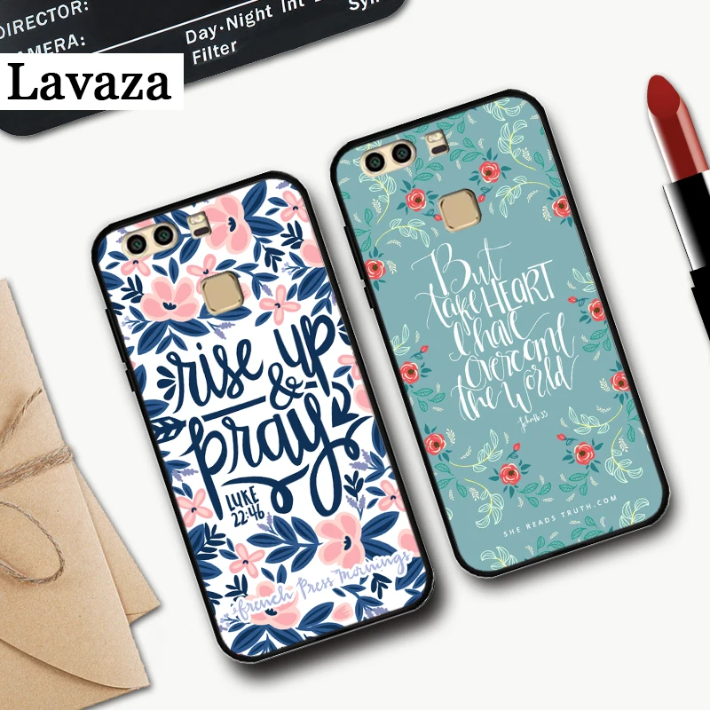 Силиконовый чехол Bible verse Jesus для Huawei P8 Lite 2015 2017 P9 2016 Mimi P10 P20 Pro P Smart Z 2019 P30 | Мобильные