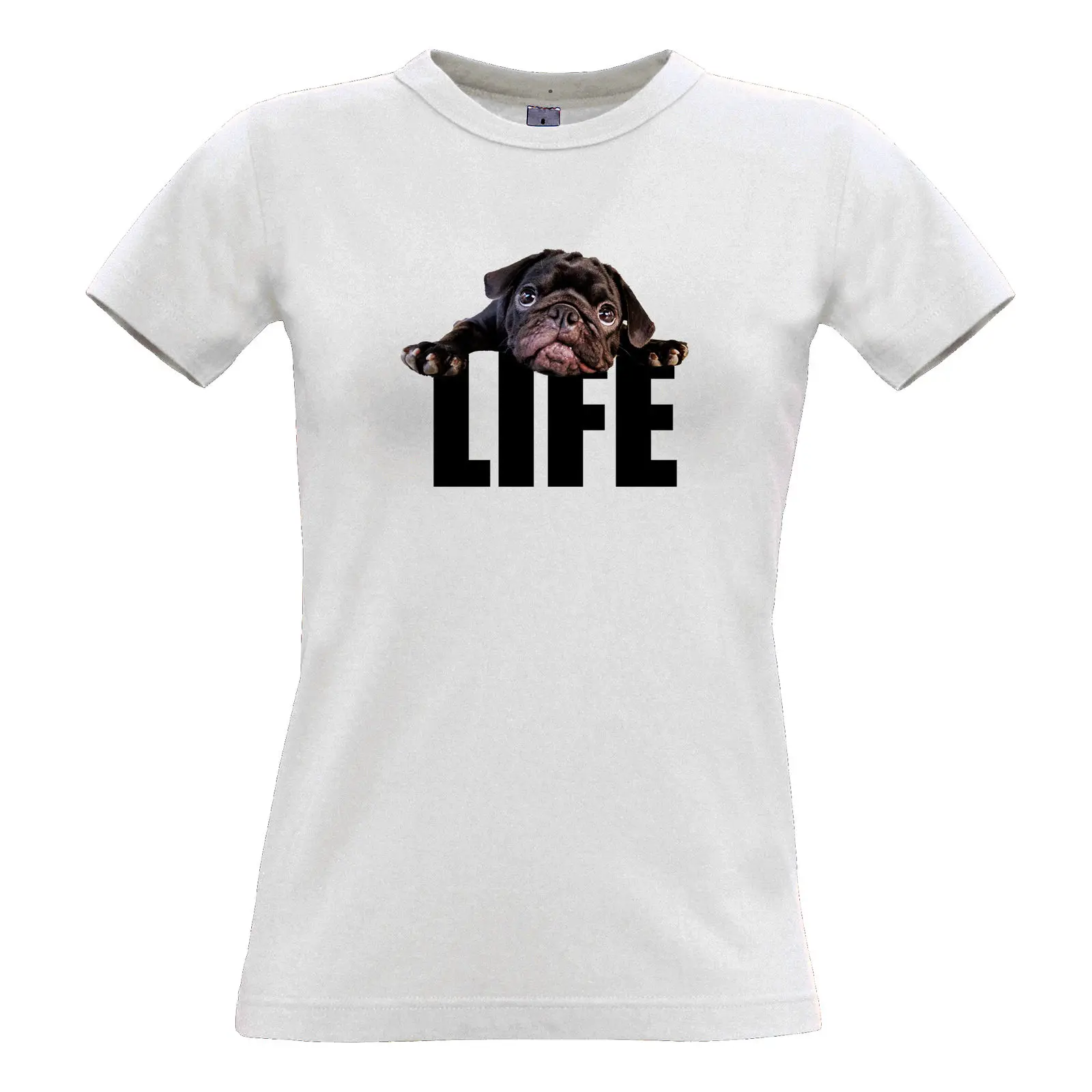 Life Of A Dog Puppy Pet Man Best Friend милая женская футболка с рисунком мужская унисекс новая