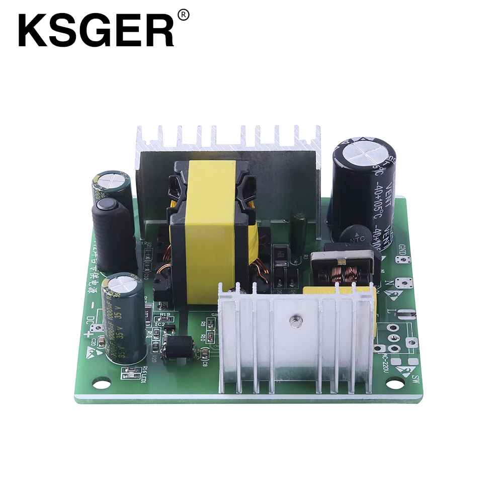 KSGER STM32 STC OLED 96 Вт 5A T12 DIY электрическая паяльная станция источник питания для