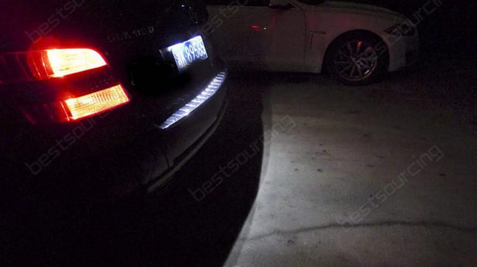 2X 18 SMD СВЕТОДИОДНЫЙ номерной знак ANGRONG Canbus для Mercedes W202 C180 C200D C220 C220D | Автомобили и