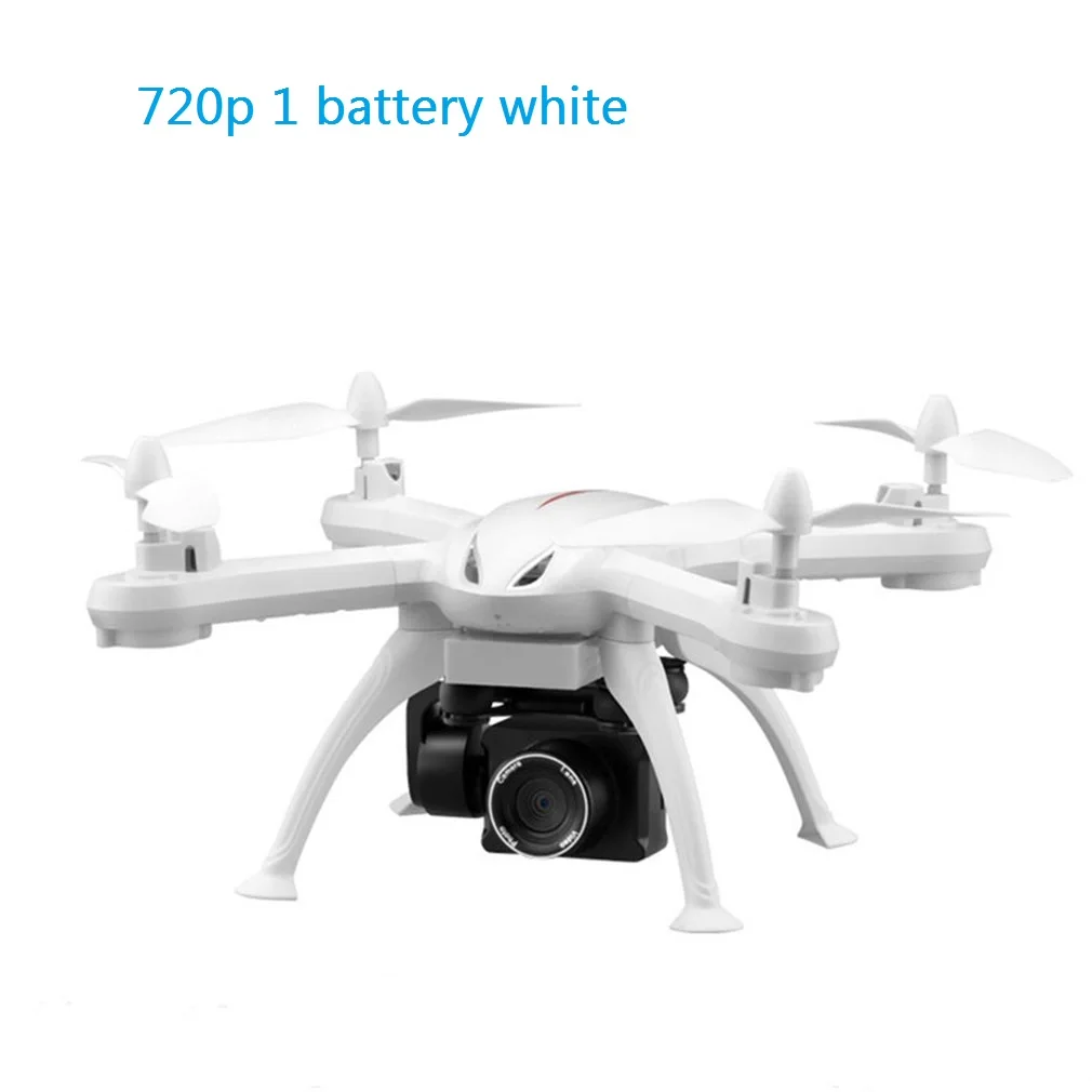 X6S Радиоуправляемый Дрон 4K 1080p Квадрокоптер с 720p 480p HD камерой 2,4 ГГц Wifi FPV дроны аэрофотосъемка Дрон долгое время RC самолет - Цвет: 720p 1 battery white