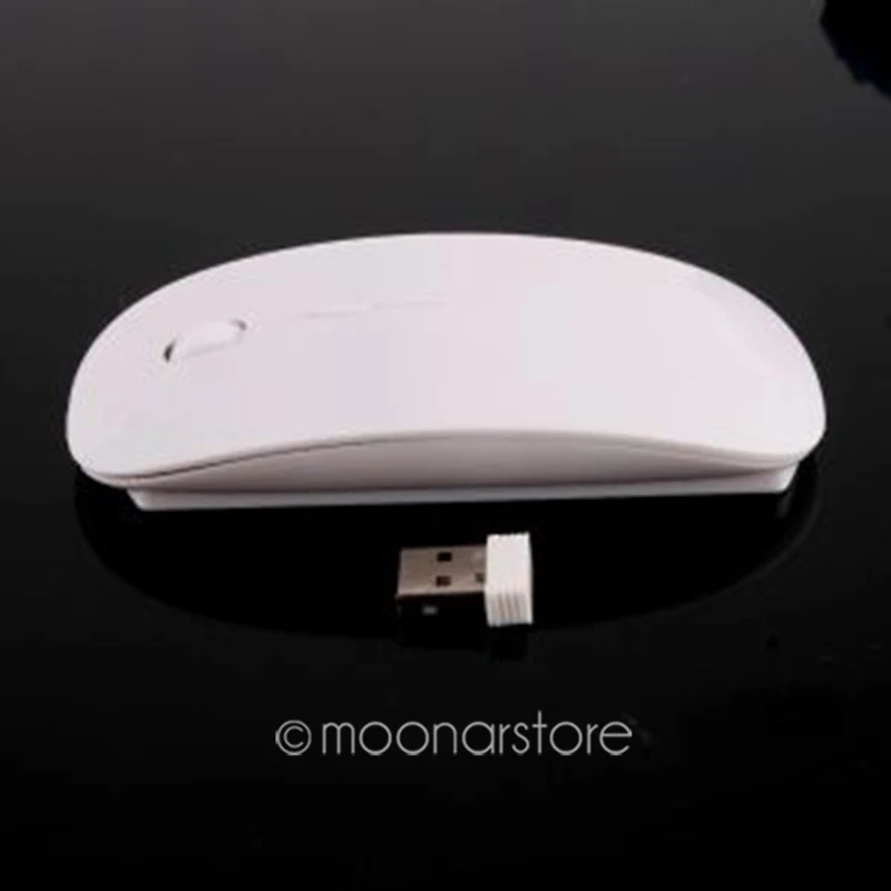 Ультра тонкая оптическая беспроводная мышь с сенсорным интерфейсом USB 2 4 ГГц