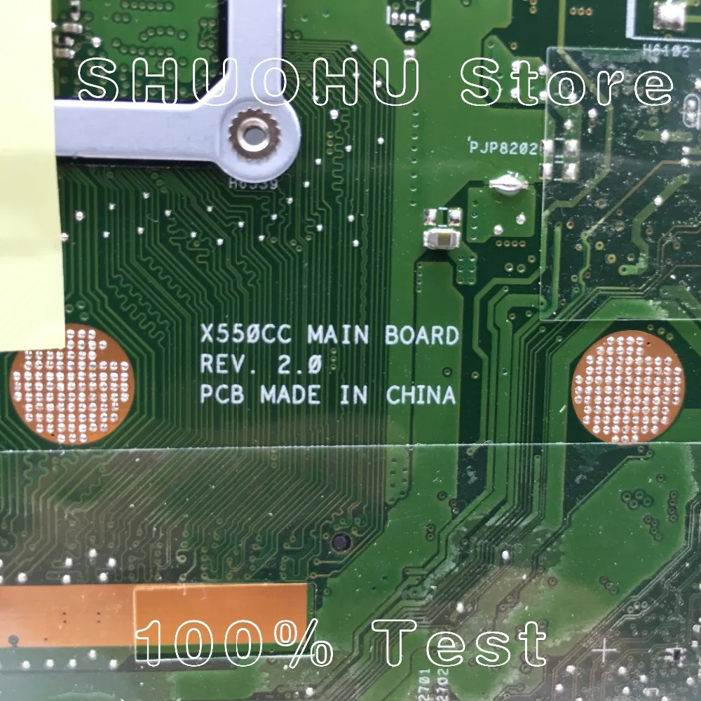 KEFU X550CA для ASUS X550CC R510C Y581C X550C X550CL Процессор I7 4GMemory материнская плата ноутбука