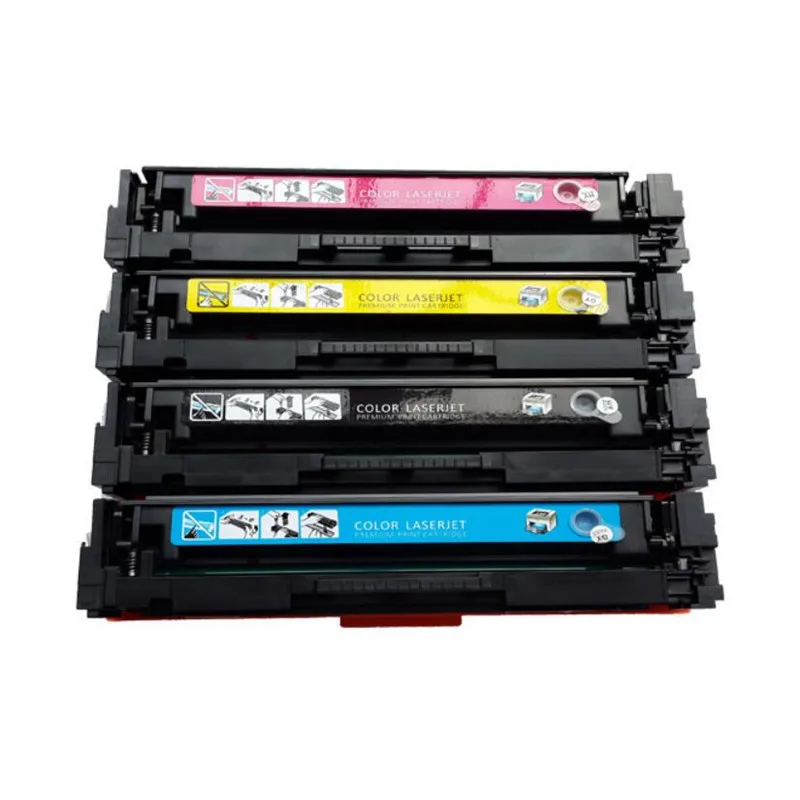 Совместимый цветной картридж с тонером CF400A CF400 400 замена для HP201A 201 201a LaserJet Pro M252 252