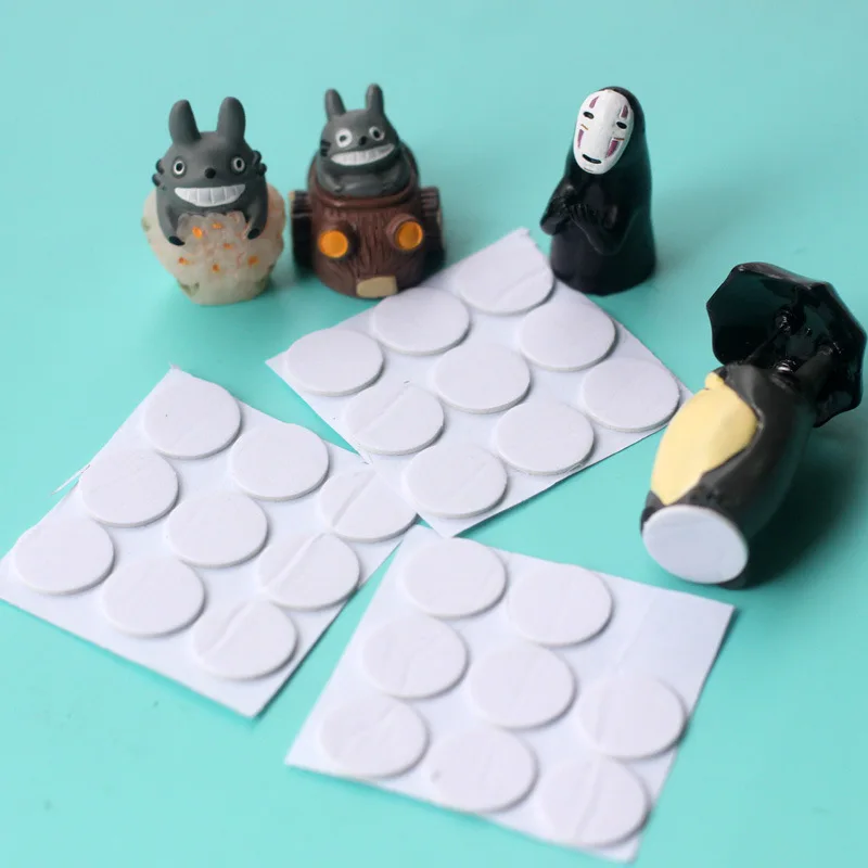 Doll Base Double Sided Adhesive Round Sponge Rubber Miniature Fairy Garden Home Micro Landscaping Decor DIY Accessories | Дом и сад