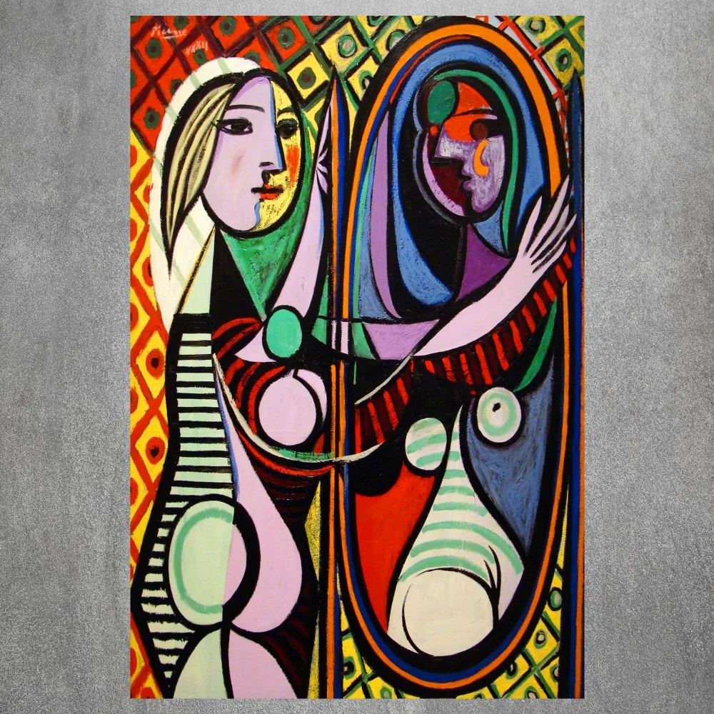 Пикассо женский художественный современный постер художественные настенные