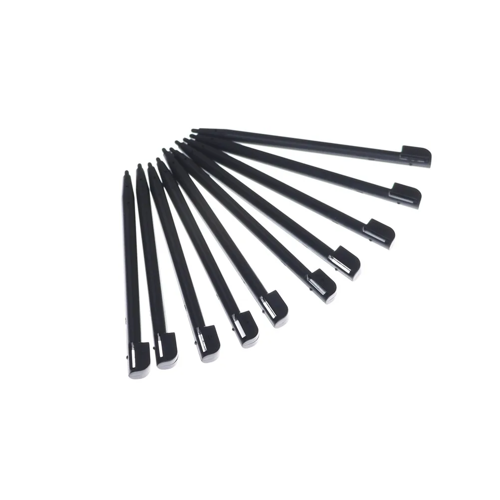 

10 шт./лот для 3DS XL LL Стилус черный пластиковый стилус для сенсорного экрана ручка для планшета