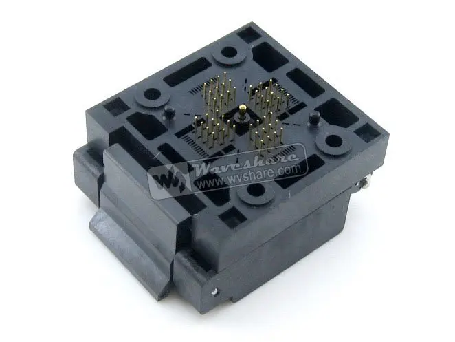 QFN48 MLP48 MLF48 QFN 48 (52) BT 0.4 01 Enplas 6x6mm Шаг IC Тест Выгорания Розетка с Заземлением|socket|socket 478