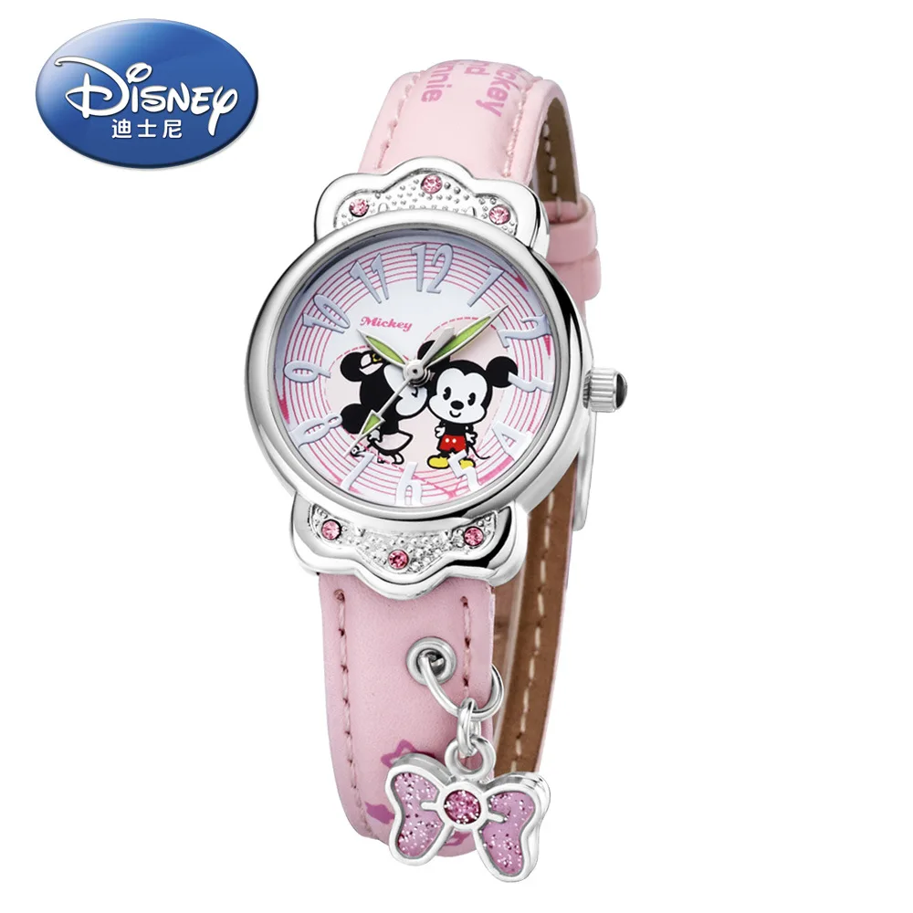 100% Оригинальные Брендовые Часы Disney модель &quotХолодное сердце Софии&quot модные