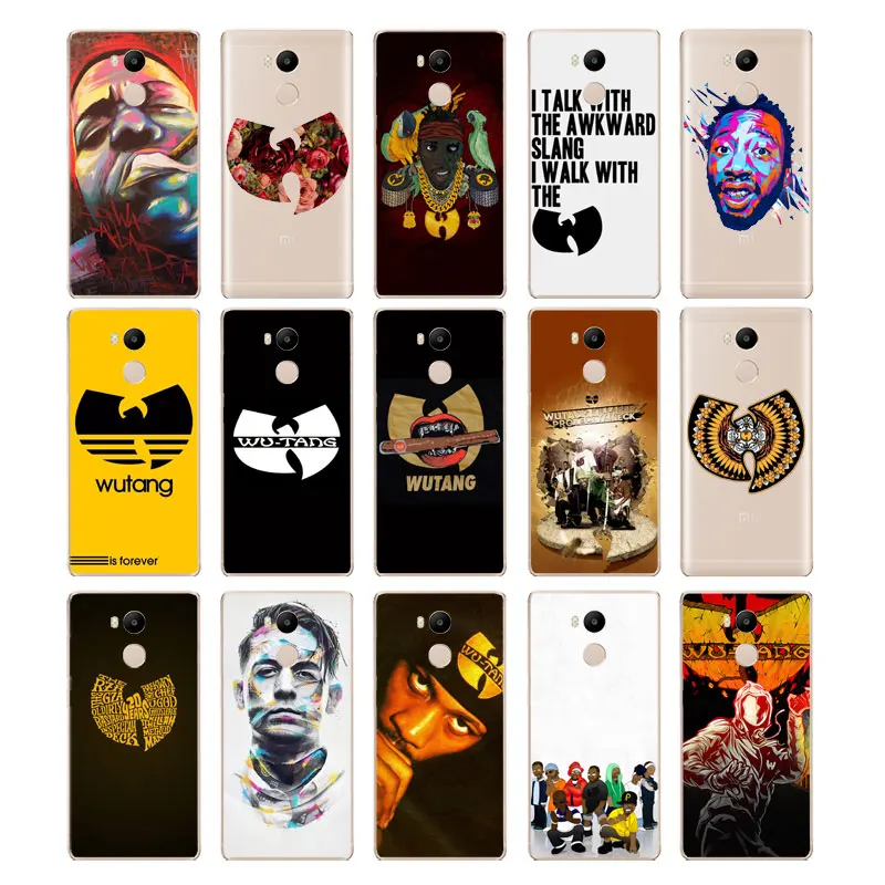 DREAMFOX M155 Wu Tang Killa Bees хип хоп Мягкий силиконовый чехол из ТПУ для Xiaomi Redmi Note 3 4 4X5 5A 6 7 Pro