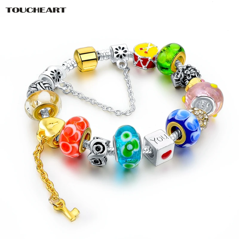 Женский многоцветный Браслет TOUCHEART браслет с надписью I love Your Heart роскошные