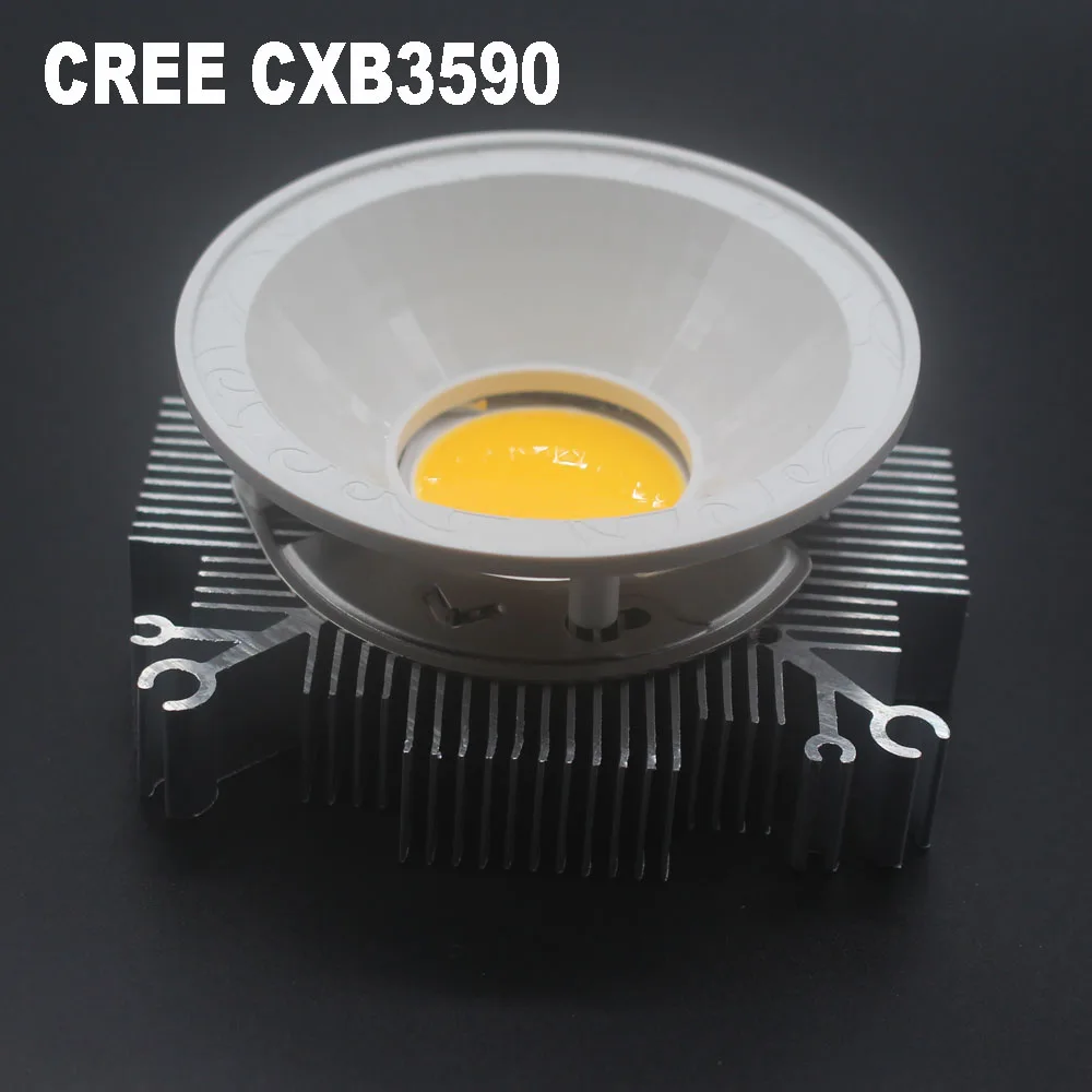 Оригинальный Cree COB CXB3590 CXB 3590 светодиодный светильник 3500K/6000K с держателем