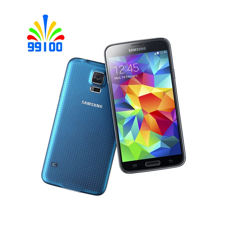 Восстановленный разблокированный сотовый телефон Samsung Galaxy S5 G900F/P/V/A 5 1 дюйма LTE WCDMA