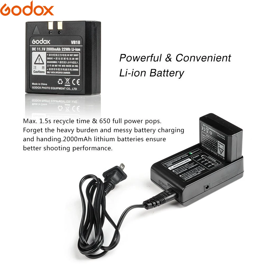 Godox VING V860II Литиевая Батарея Вспышка GN60 HSS 1/8000s ttl вспышка+ X1T триггер для Canon Nikon sony Olympus Fujifilm